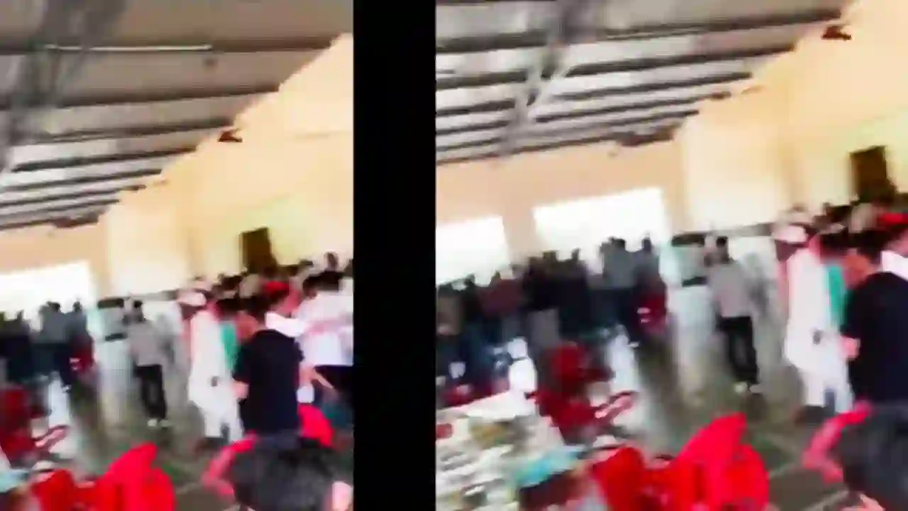 Chaos at a Muslim wedding in Amroha