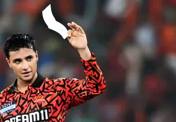 SHOCKING: SRH Vice-Captain Abhishek Sharma Fined 25% Match Fee