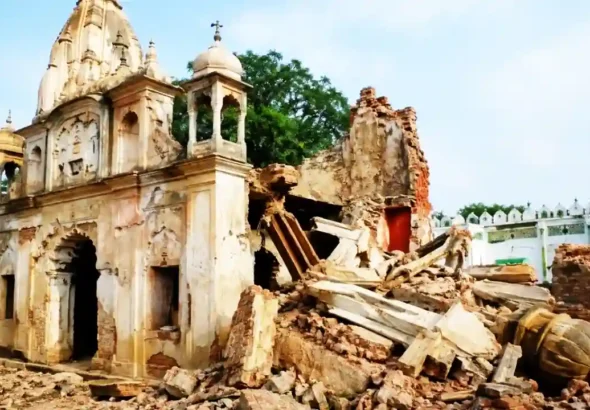 India Slams Pakistan Over Demolition of 125-Year-Old Hindu Temple